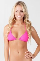 Thumbnail for your product : Rip Curl 'Love 'n Surf' Triangle String Bikini Top (Juniors)