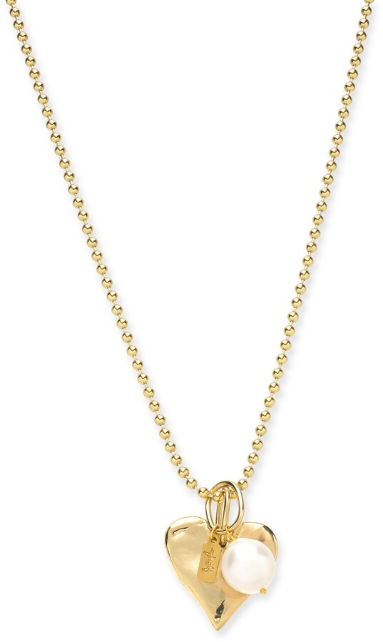 Gold Heart Charm Necklace | Shop the world's largest collection of 