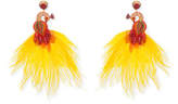 Thumbnail for your product : Ranjana Khan Passerine-Y Feather Drop Earrings