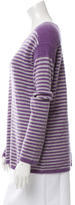 Thumbnail for your product : Loro Piana Striped Cashmere Sweater