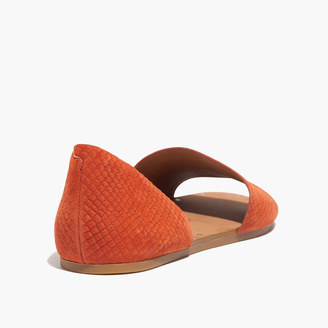 Madewell The Thea Sandal in Embossed Leather