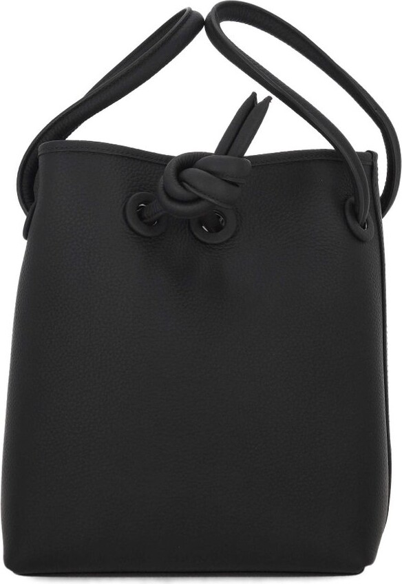 Vasic Knotted Handle Bucket Tote Bag