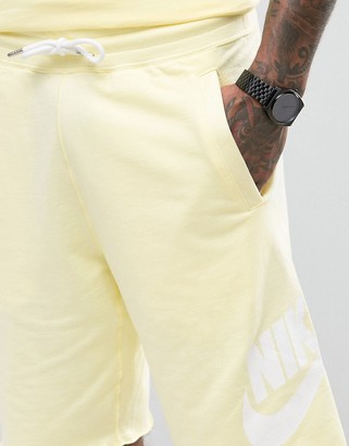 Nike Gx1 Jersey Shorts In Yellow 836277-706