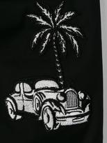 Thumbnail for your product : Dolce & Gabbana Kids embroidered car trousers