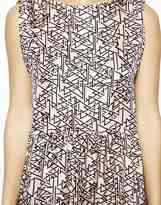 Thumbnail for your product : Twenty8Twelve Silk Printed Midi Dress