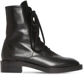 Thumbnail for your product : Stuart Weitzman 35mm Sondra Shine Leather Ankle Boots