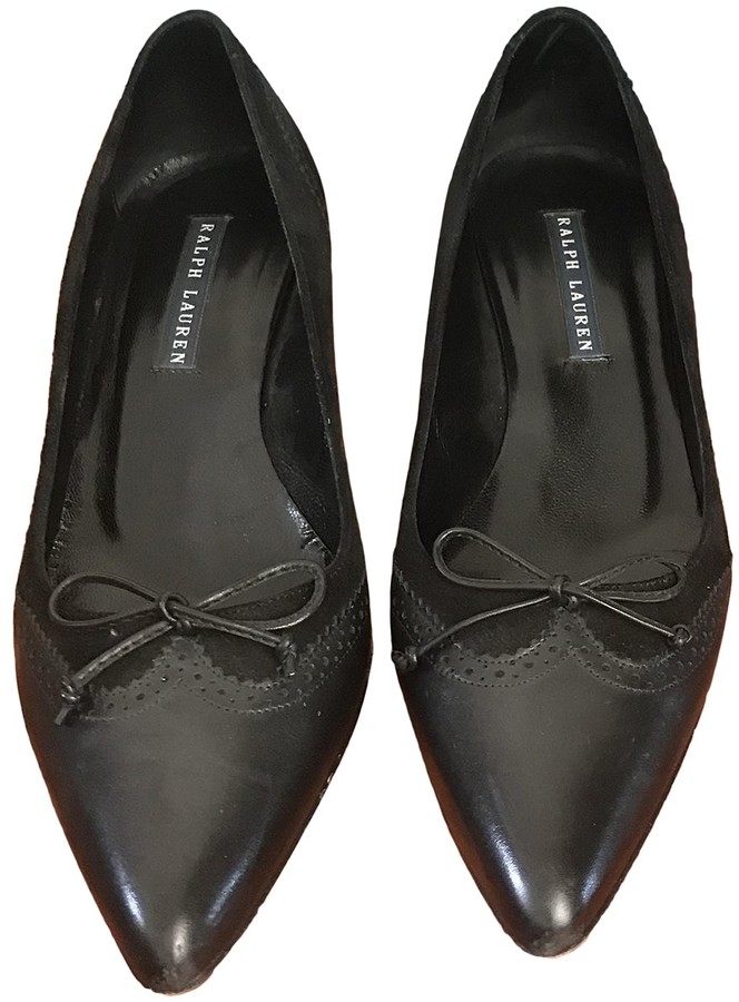 ralph lauren black heels