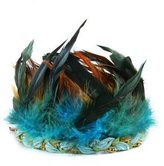 Thumbnail for your product : Ettika Wild Thing Feather Crown in Summer Rain