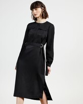 Thumbnail for your product : Ted Baker Long Sleeve Utility Midi Dress