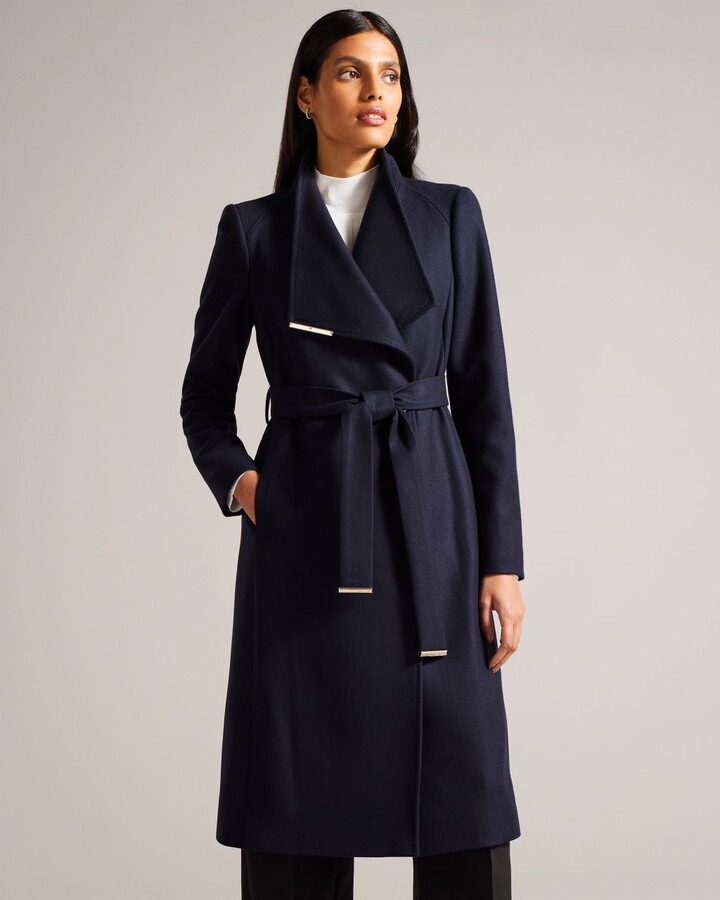 ted baker blue coat