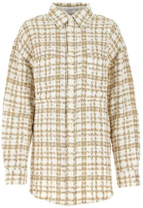 Faith Connexion Tweed Buttoned Overshirt