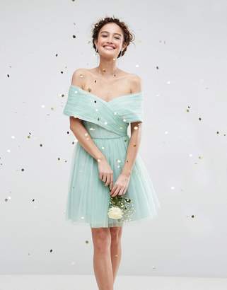 ASOS DESIGN WEDDING Tulle Mini Dress