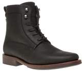Thumbnail for your product : Sole New Mens Black Harden Leather Boots Lace Up