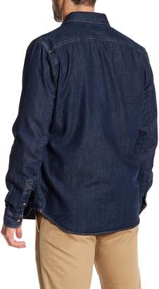 Timberland Soft Denim Long Sleeve Slim Fit Shirt