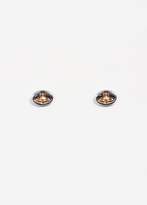 Thumbnail for your product : Vivienne Westwood Embossed Logo Stud Earrings