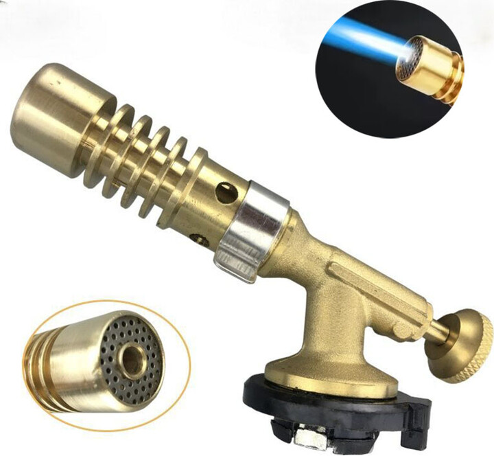 NONE Gas Burner Welding Torch Portable Blowtorch Copper High Temperature Brass Gas Torch Brazing Solder Welding Plumb Tools