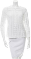 Thumbnail for your product : Rebecca Taylor Long Sleeve Lace Top