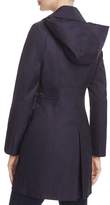 Thumbnail for your product : Via Spiga Infinity Faux-Leather Trim Raincoat
