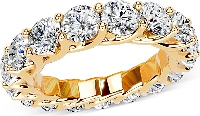 Bloomingdale's Fine Collection Diamond Classic Eternity Band in 14K Yellow Gold 4.0 tcw