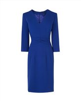 Thumbnail for your product : Jaeger Crepe Gathered Front Dress