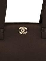Thumbnail for your product : Chanel Pre-Owned rhinestone CC logo tote