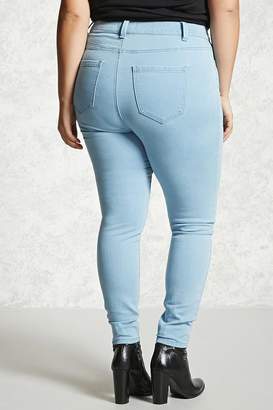 Forever 21 Plus Size High-Rise Jeans
