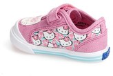 Thumbnail for your product : Keds 'Hello Kitty® - Glittery Kitty' Crib Shoe (Baby)