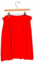 Thumbnail for your product : Rykiel Enfant Girls' Ruched Rib Knit Skirt red Rykiel Enfant Girls' Ruched Rib Knit Skirt