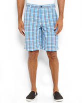 Thumbnail for your product : Izod Blue Plaid Flat Front Shorts