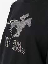 Thumbnail for your product : Off-White 'Run for the Horses' cropped sweater