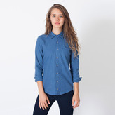 Thumbnail for your product : American Apparel Flannel Button Up Shirt Lake