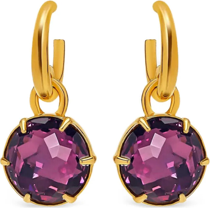 Oscar de la Renta Crystal Earrings