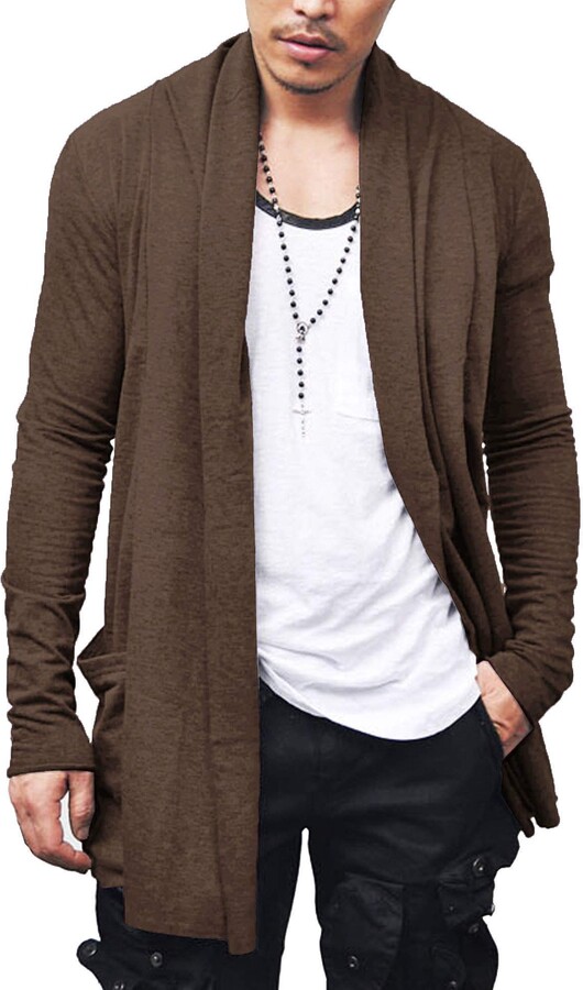 mens oversized cardigan uk