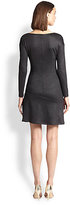 Thumbnail for your product : Paule Ka Wool Gathered Dress
