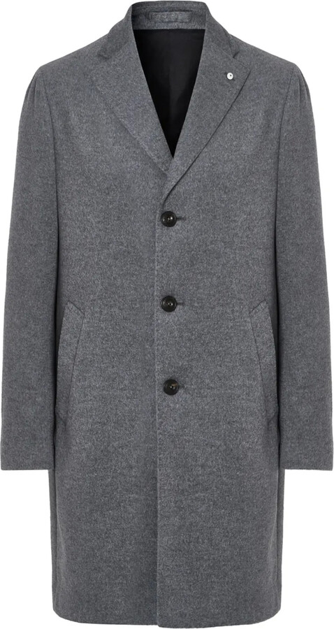 Luigi Bianchi Mantova Single-Breasted Coat