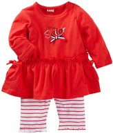Thumbnail for your product : Kanz Tunic & Striped Legging Set (Baby Girls)