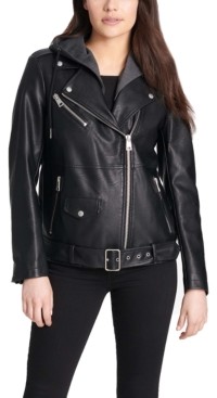 levi's faux leather jacket womens