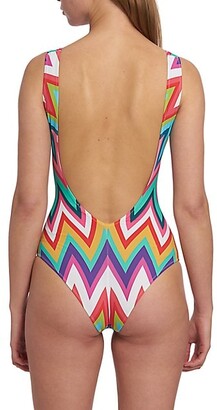 Missoni Zigzag One-Piece Swimsuit