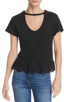 Thumbnail for your product : Generation Love Cheryl Lace-Hem Tee