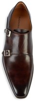 Thumbnail for your product : Magnanni Double Monk-Strap Leather Oxfords