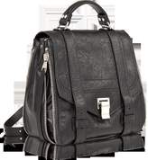Thumbnail for your product : Proenza Schouler PS1+ Zip Black Leather Backpack