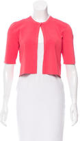Thumbnail for your product : Lela Rose Cropped Open Front Cardigan w/ Tags