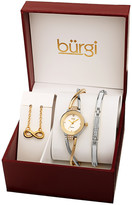 Thumbnail for your product : Burgi Women's Alloy Diamond Watch