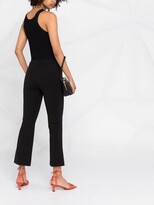 Thumbnail for your product : Blanca Vita Cropped Flared-Leg Trousers