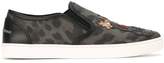 Thumbnail for your product : Dolce & Gabbana ''D&G Family' slip-on sneakers