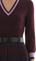 Thumbnail for your product : Bottega Veneta Bordeaux Wool Dress