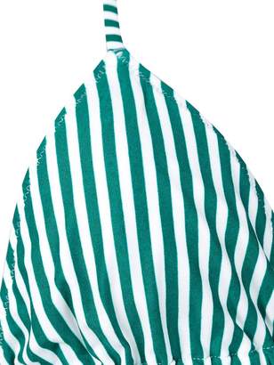 Roseanna striped bikini top