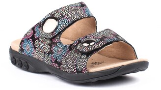 THERAFIT Shoe Eva Leather Adjustable Strap Slip On Sandal Women's Shoes