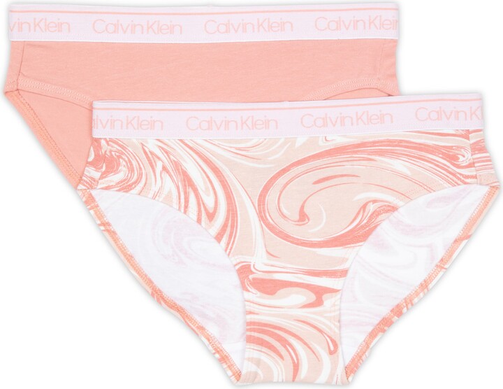 Calvin Klein Monogram Bikini - Pack of 2 - ShopStyle Girls' Underwear &  Socks
