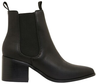 Ravella Faller Black Smooth Boots